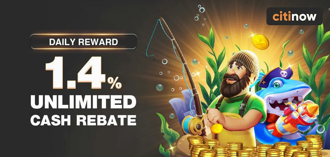 Citinow Banner Unlimited cash rebate daily reward.